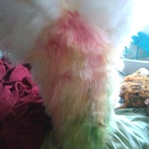 Half done fursuit head